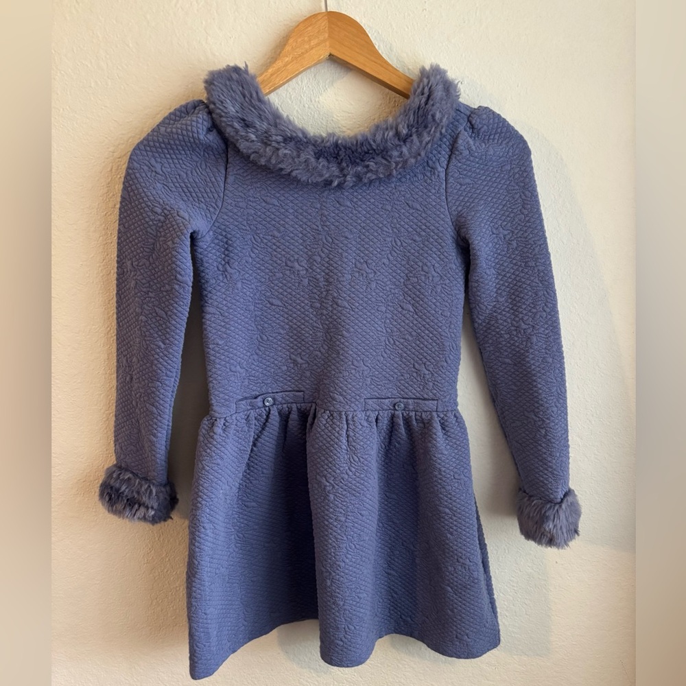 Janie and Jack periwinkle dress